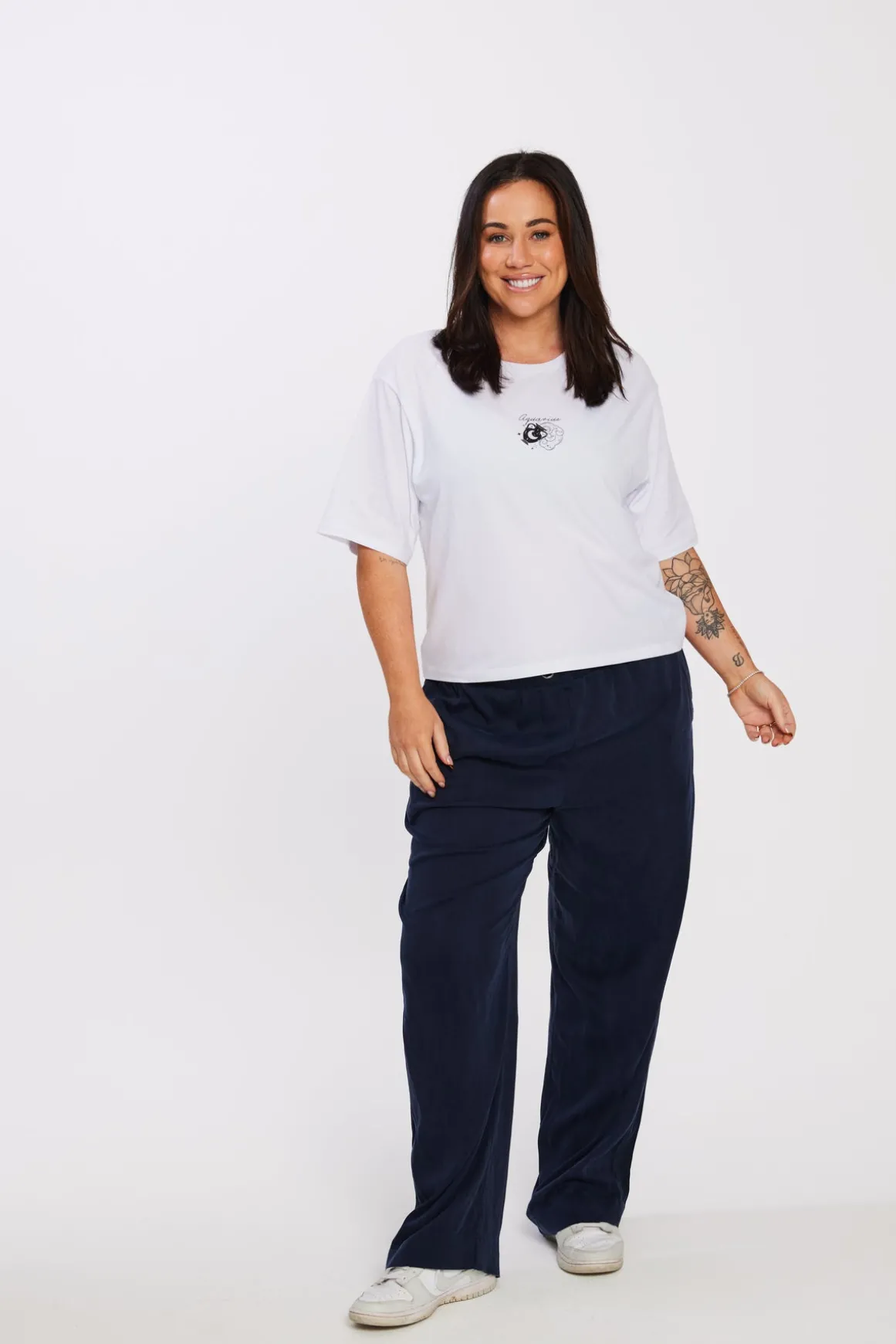 Aquarius Cropped T-Shirt