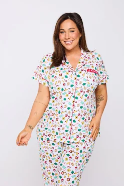 Aussie Down Under - Womens 3/4 Pant Set
