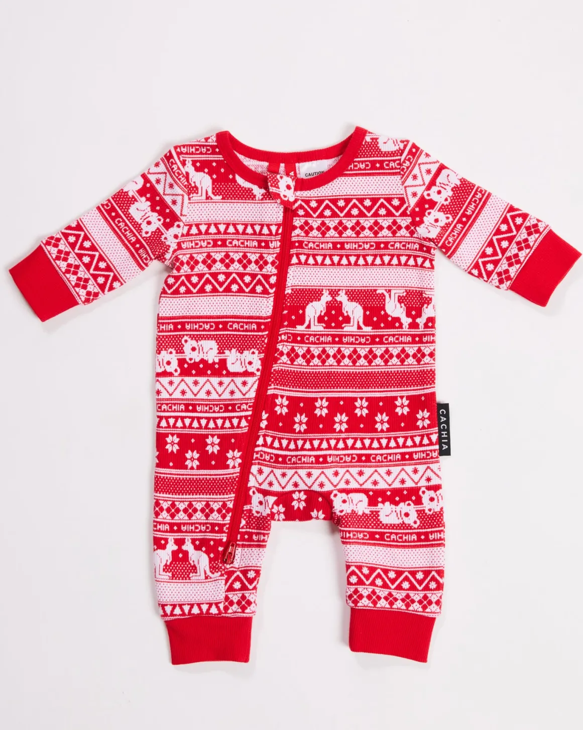 Aussie Fair Isle Onesie