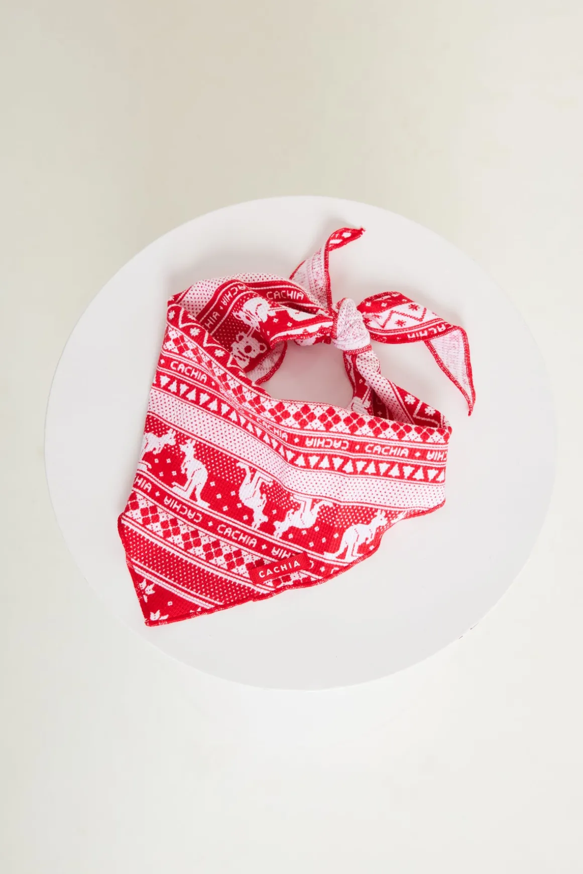 Aussie Fair Isle Pet Bandana