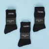 Cachia Crew Sock - Black