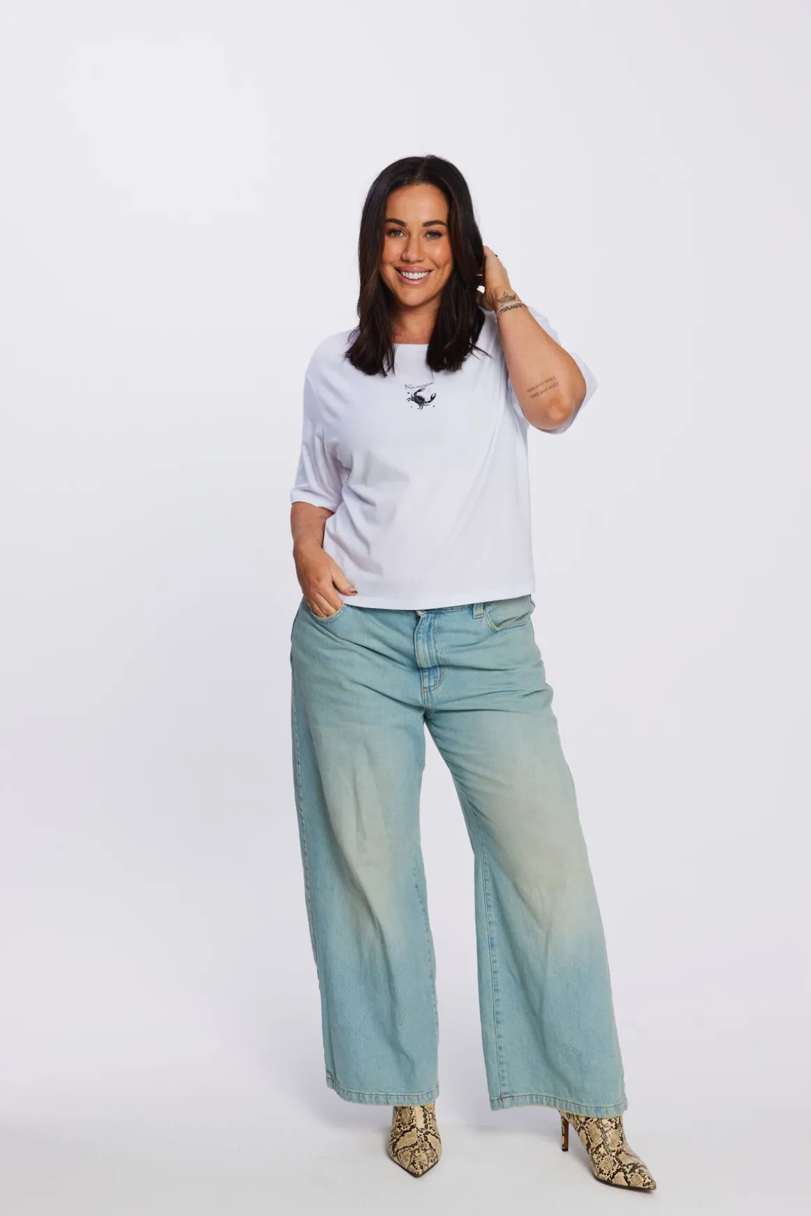Cancer Cropped T-Shirt