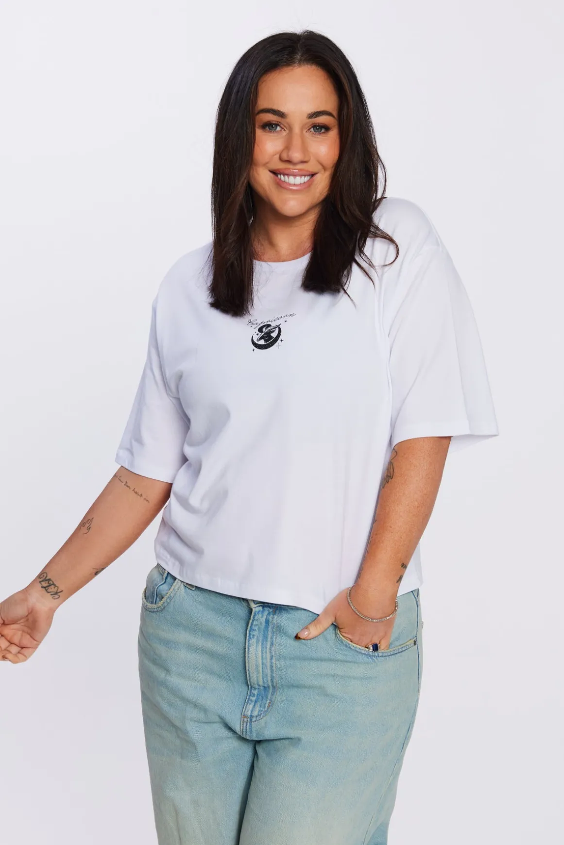 Capricorn Cropped T-Shirt
