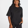 Cotton Jersey Cropped T-Shirt