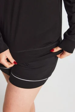 French Terry Long Sleeve Top