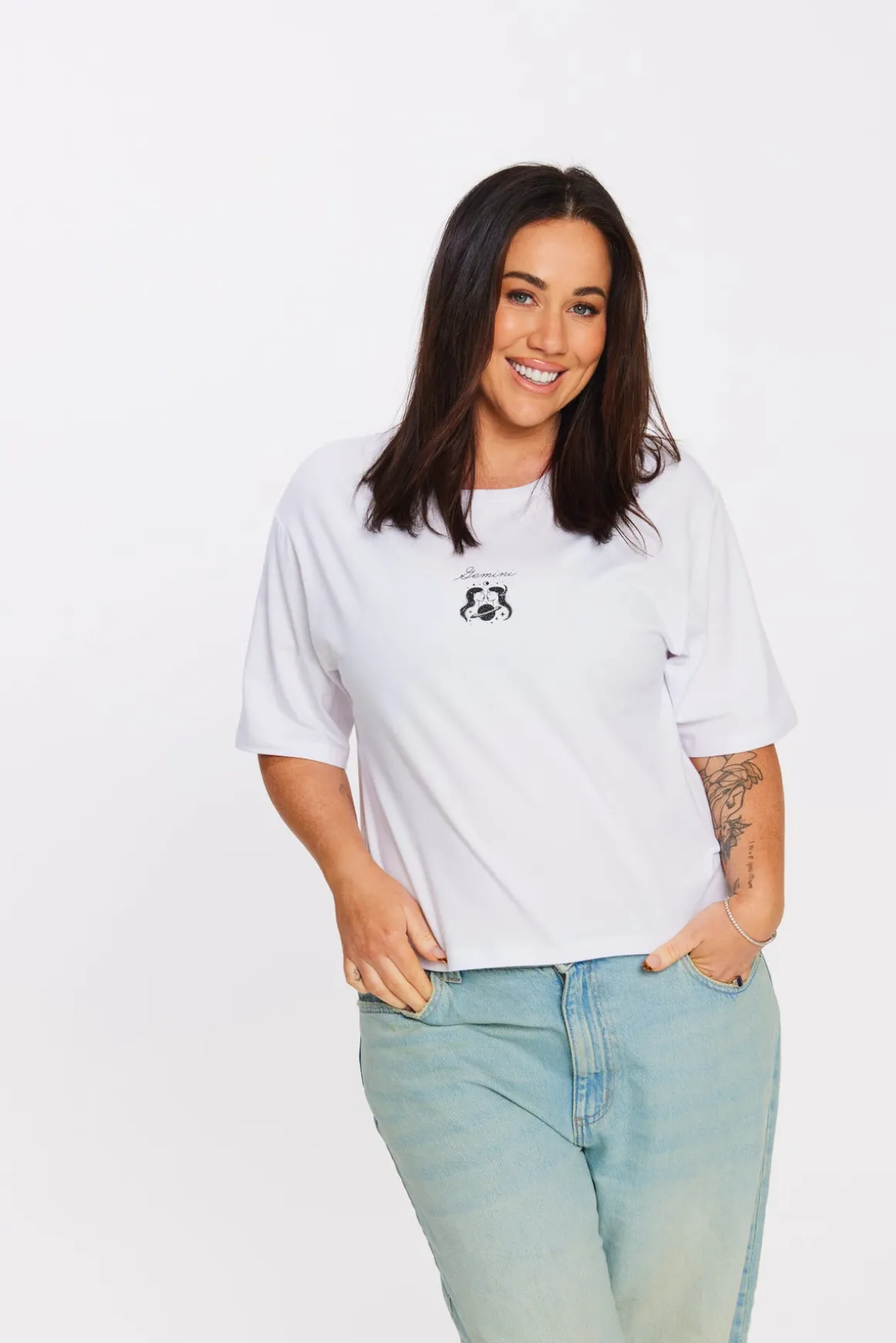 Gemini Cropped T-Shirt