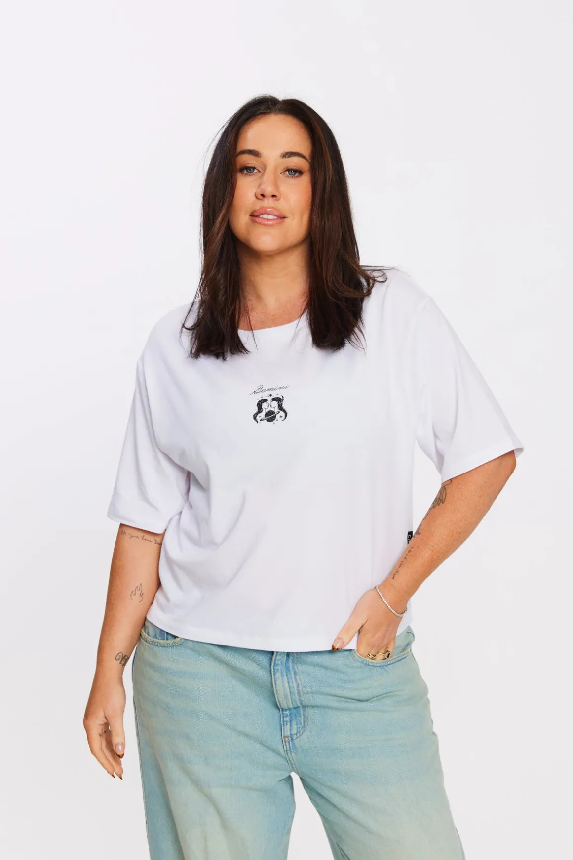 Gemini Cropped T-Shirt