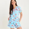Jolly Blue Set with Shorts - Womens
