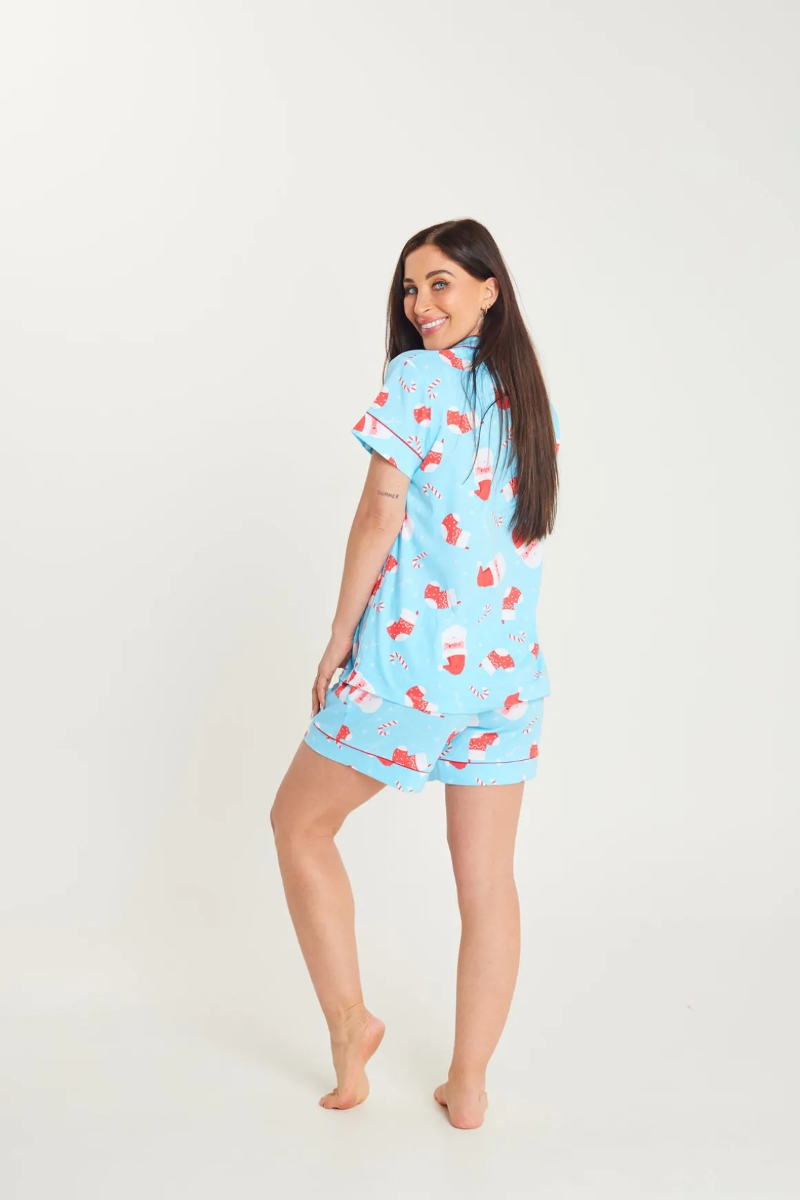 Jolly Blue Set with Shorts - Womens