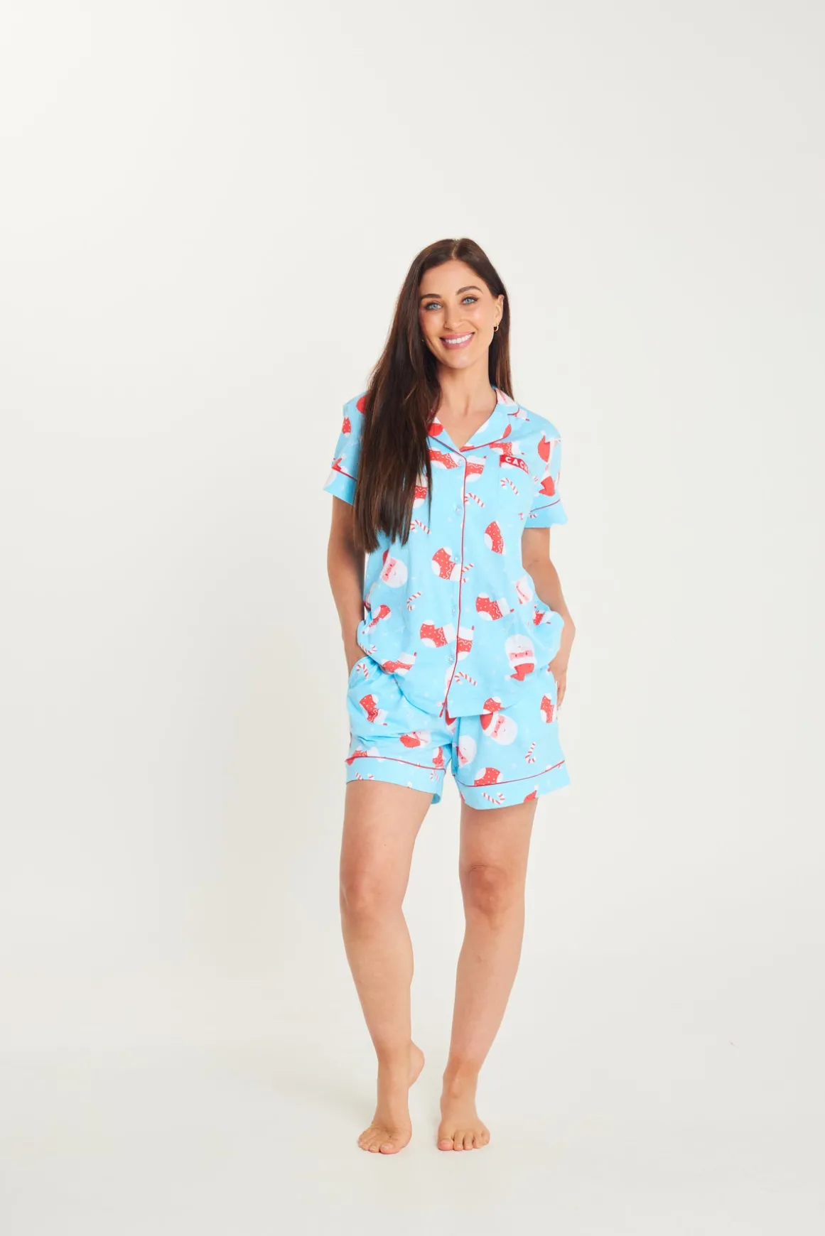 Jolly Blue Set with Shorts - Womens