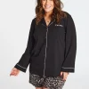 LB Long Sleeve Button Up Top