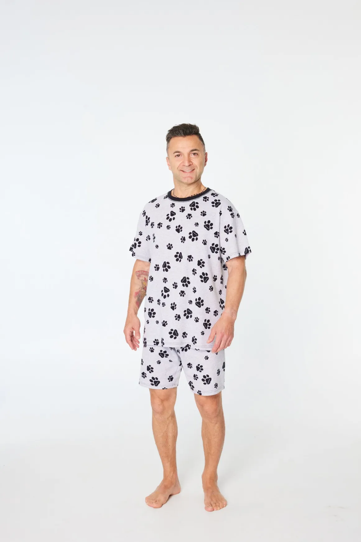 Paws Pj Set - Mens
