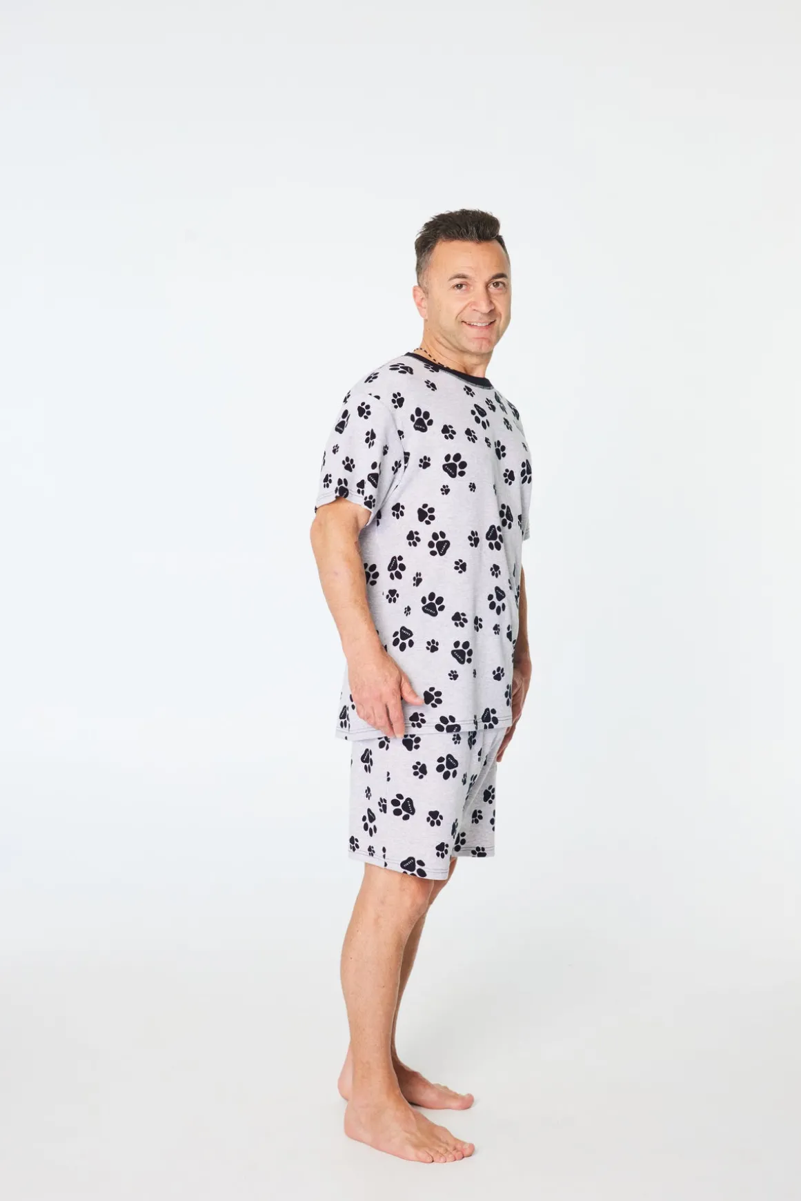 Paws Pj Set - Mens