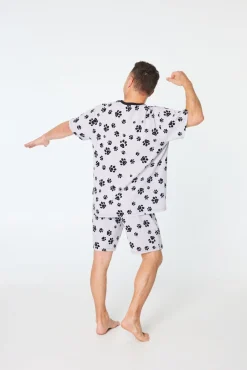 Paws Pj Set - Mens