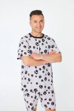 Paws Pj Set - Mens