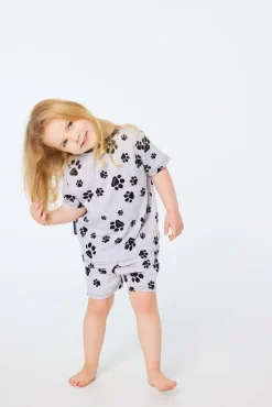 Paws Pj Set - Mini