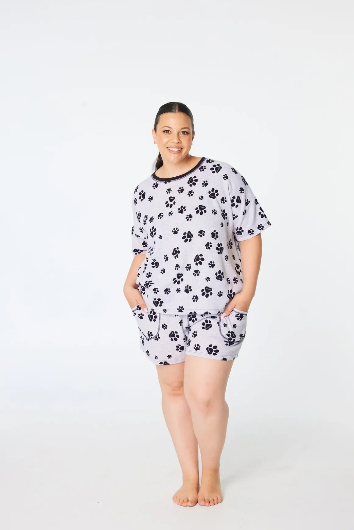 Paws Pj Set - Women's