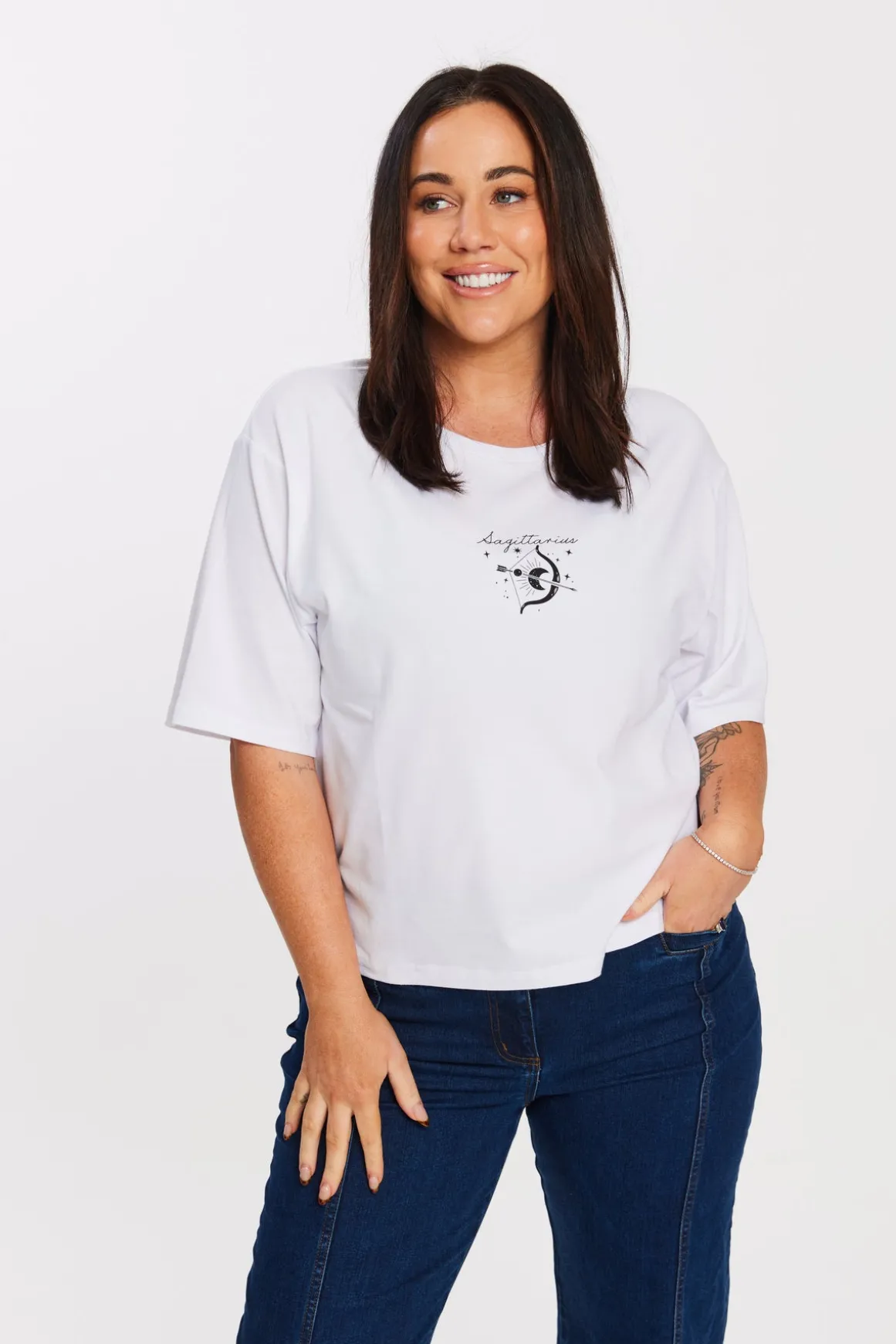 Sagittarius Cropped T-Shirt