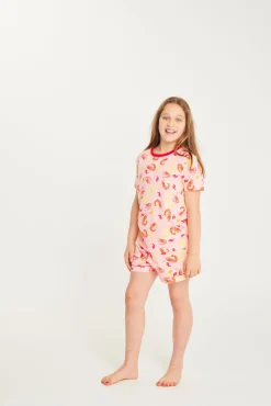 Shrimp on the Barbie - Kids Peach Set